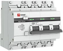 Автомат дифференциального тока АВДТ EKF PROxima АД-32 4п 50А 300мА 4,5кА C тип AC картинка